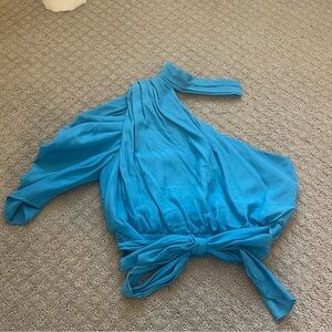 DO+BE Vibrant Blue Blouse